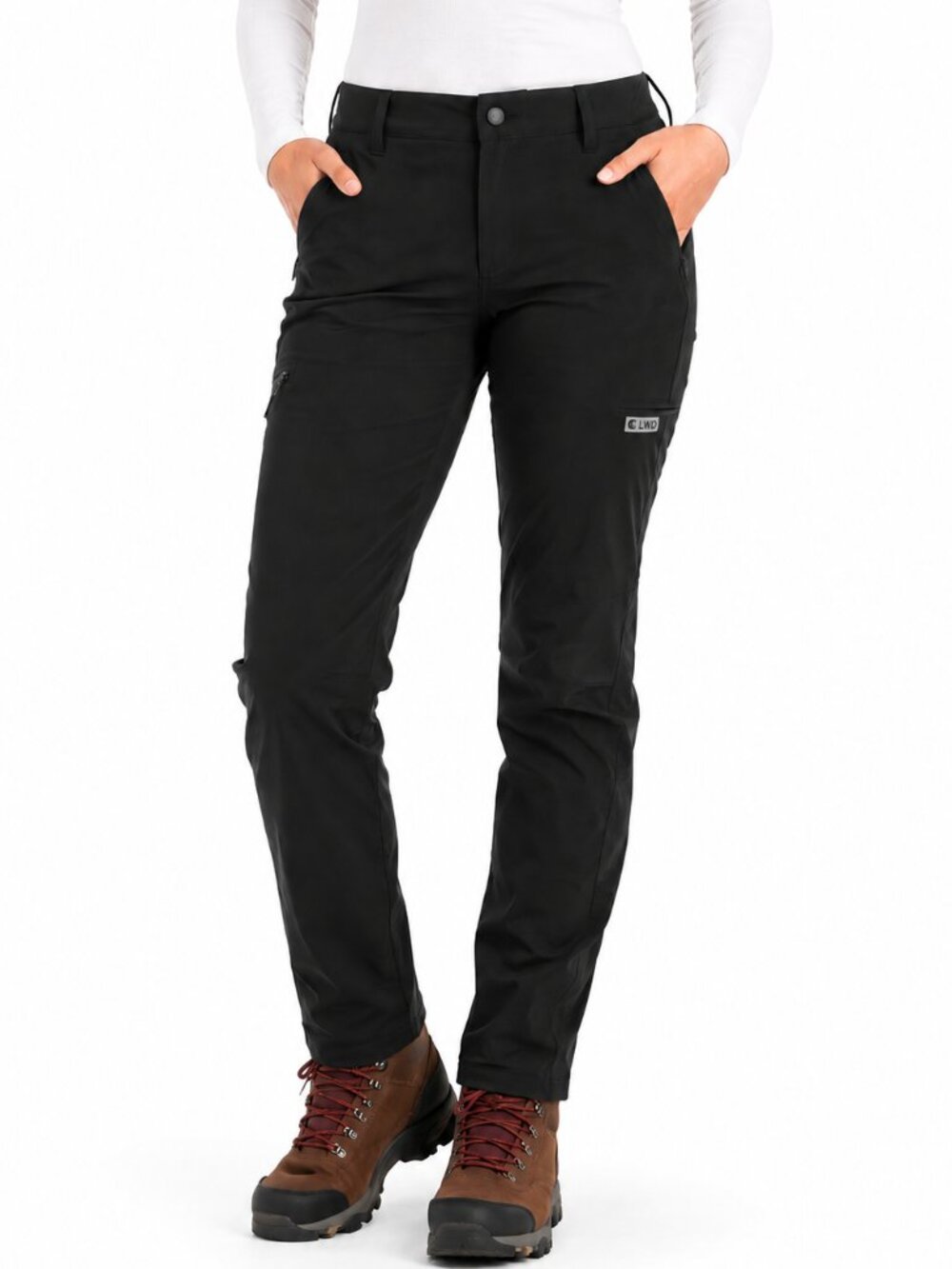Carhartt LWD Slim Fit Cargo Gorpcore Work Pants Black Size 14